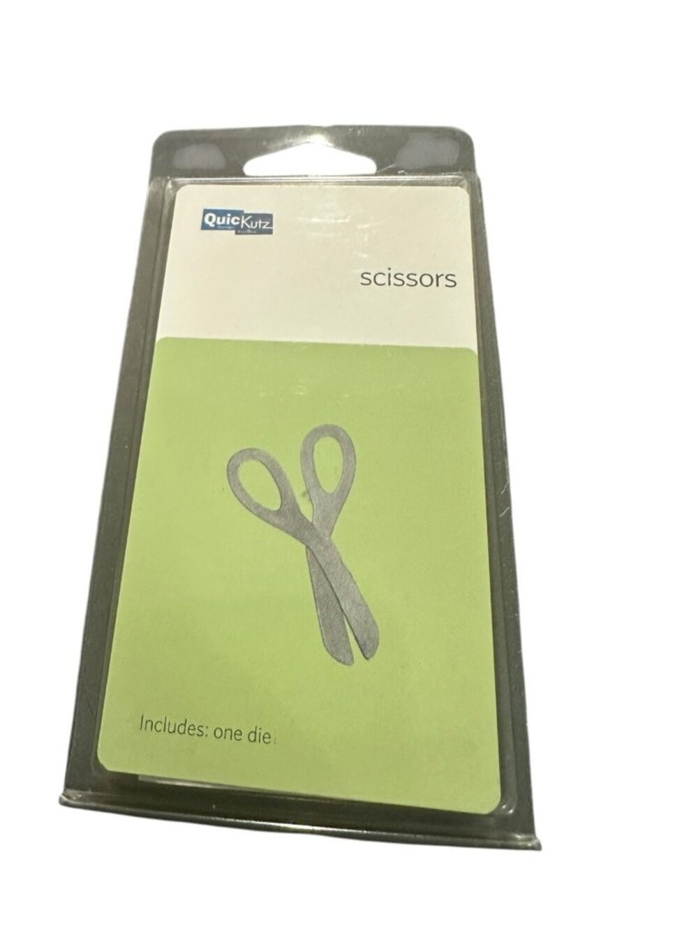 QUICKUTZ  SCISSORS 2x2 Die RS-0247 Cutting Die Paper Crafts Scrapbook